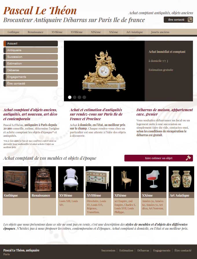 LeThéon création et référencement site internet