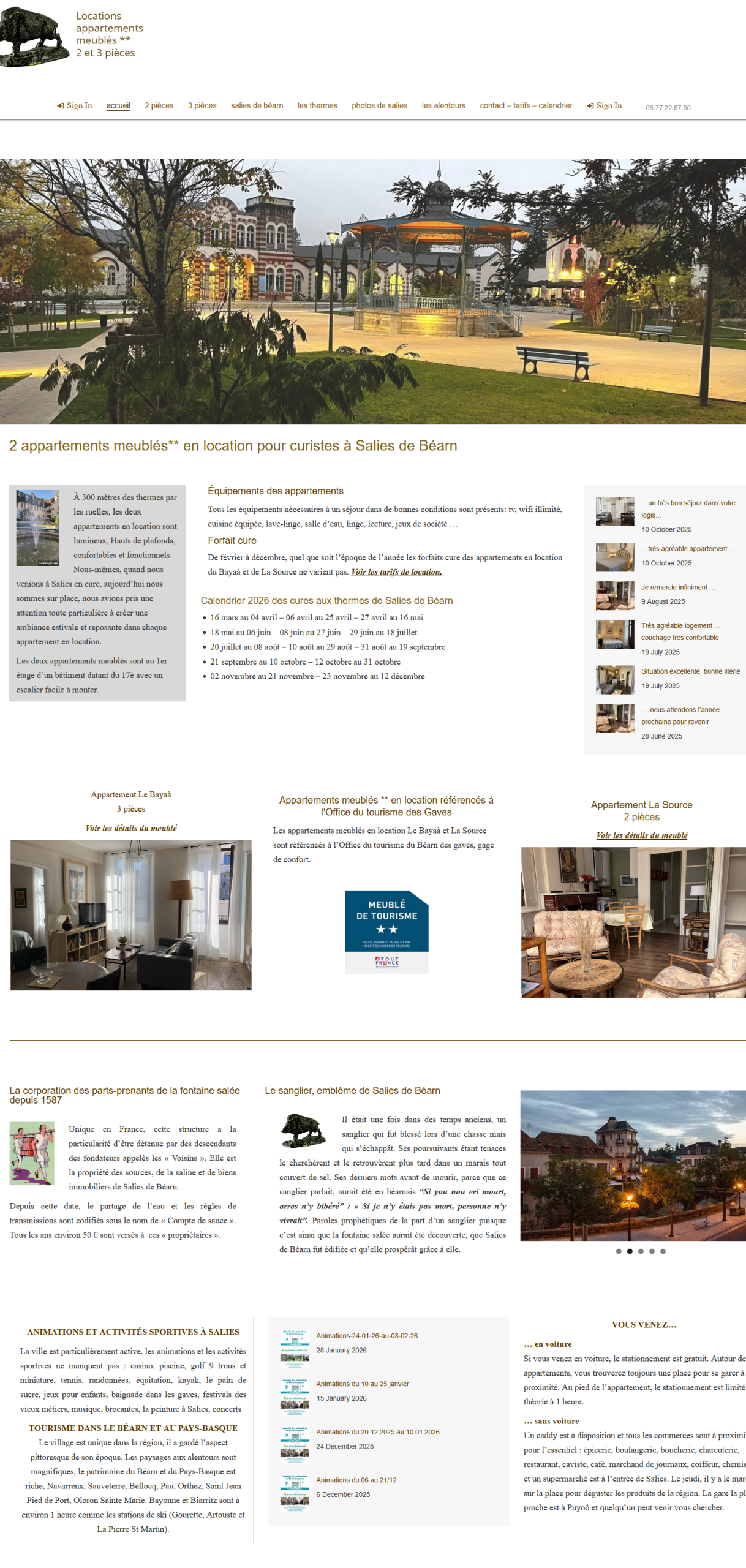 Salies Creation site internet 2026