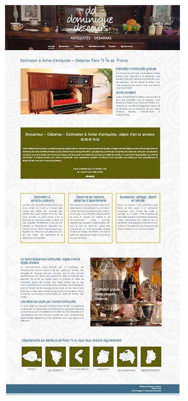 création site internet web référencement